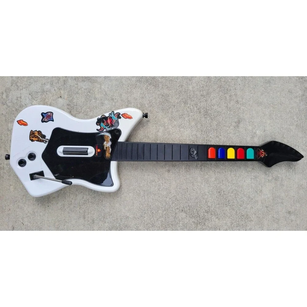 Guitar Hero PS2 Red Octane Wireless Controller (95025) - No Dongle/Strap READ